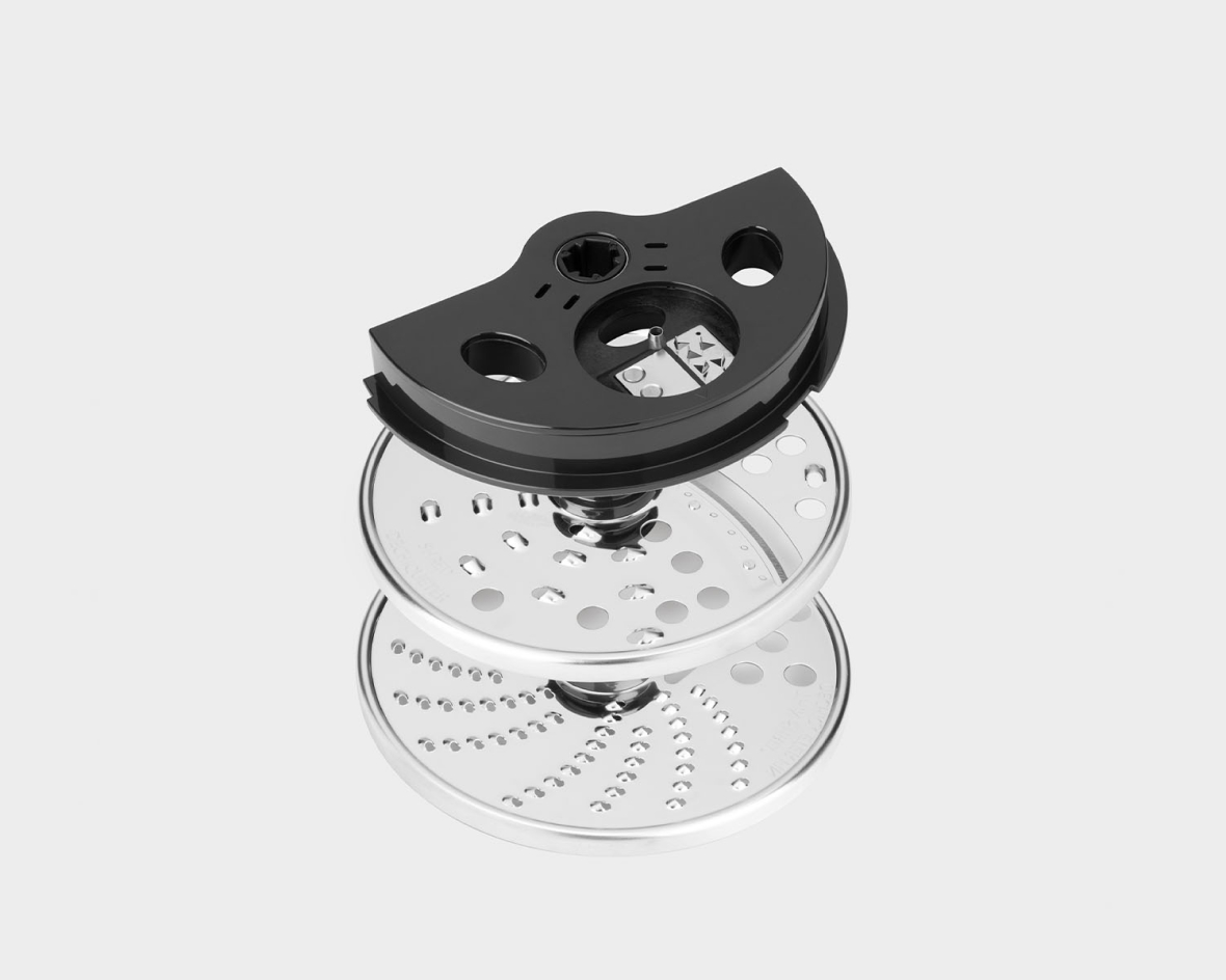 nutribullet accessoireset voor snij- en raspschijf voor keukenmachine