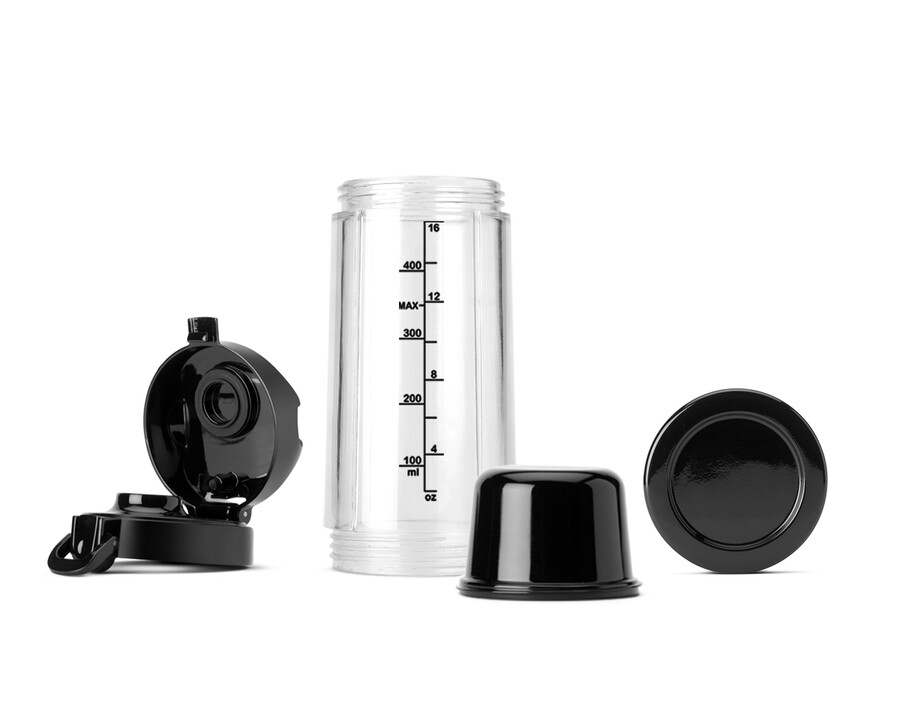 nutribullet draagbare blender met beker van 473 ml 16 oz in één pakket.